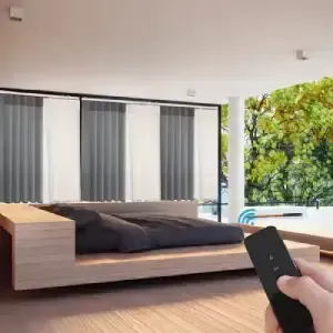 Custom Sheer Shades Installation in Mississauga by Winlor Blinds, showing light filtering through elegant sheer fabric