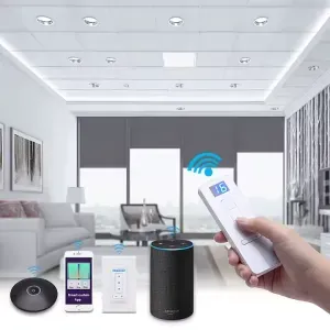 Smart blinds controlled by smartphone - Winlor motorized window coverings