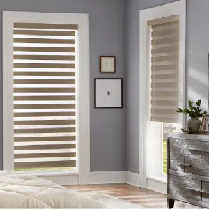 Custom Zebra Dual Blinds Mississauga - Day and Night shades